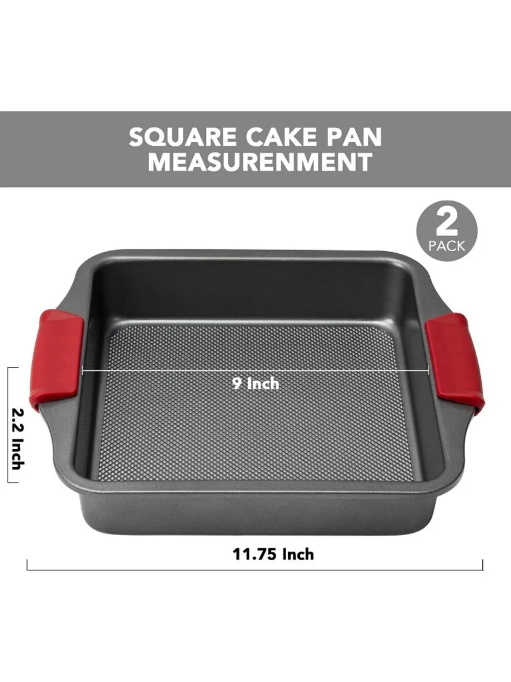 Set of 2 Heavy Duty 9